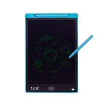 Tablet de Escrita LCD, Luo 12 Polegadas Digital Grafico Eletronico Portatil Placa de Desenho Manuscrito Pad para Criancas Adultos Casa Escola Escritorio (AZUL-12") LU-A61