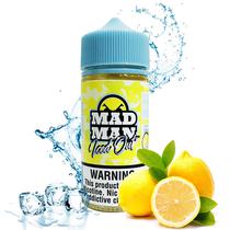 Essencia para Vape Mad Man Iced Out Crazy Lemon Ice com 3MG Salt Nicotina - 100ML