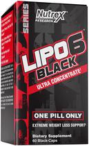 Nutrex LIPO6 Black Extreme Ultra Concentrate (60 Capsulas)