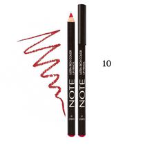 Lapis Labial Note Ultra Rich Color Lip Pencil 10 Scarlet - 1.1G