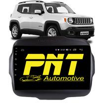 Central Multimidia PNT - Jeep Renegade 9" And 13 6GB/128GB Octacore Carplay+And Auto Sem TV