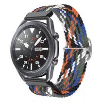 Pulseira Nylon Loop para Smartwatch 22MM - Camo/Rainbow