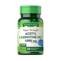Suplemento Nature's Truth Acetyl L-Carnitine HCL 1000MG 30 Capsulas
