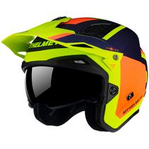 Capacete MT Helmets District SV s Analog D27 - Aberto - Tamanho XXL - com Oculos Interno - Matt