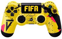 Controle Sem Fio PG Play Game Fifa para PS4 - Yellow