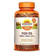 Fish Oil Omega 3 Sundown Natural's 1000MG 144 Softgels