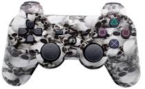 Controle Sem Fio Play Game Doubleshock para PS3 - Skull