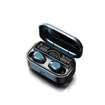 Fone de Ouvido G28 New TWS Sem Fio Bluetooth 5.3 Estereo para Esportes A Prova D'Agua com Caixa de Carregamento - Preto