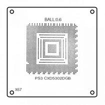 Bga Stencil PS3 CXD5302DGB B-0.60