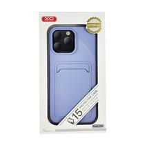 Capa Xo iPhone 15 Promax K28 Card Slot Tpu Purple
