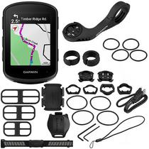 GPS Esportivo Garmin Edge 540 Sensor Bundle 010-02694-10 de 2.6" com Wi-Fi/Bluetooth - Preto
