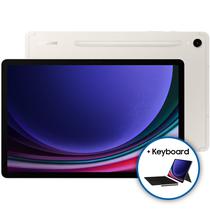 Tablet Samsung Galaxy Tab S9 SM-X710 Wi-Fi 12/256GB 11" 13/12MP A13 s/L - Beige + Keyboard (Caixa Feia)