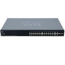 Switch 24P Cisco SG550X-24P-K9-Na 24P Giga Poe 2X10G SFP+
