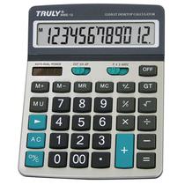Calculadora Truly 896E-12 / 12 Digitos - Cinza
