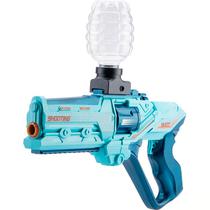 Brinquedo Arma de Bomba de Agua Eletrica Shooting Elite ST602A - 2 Em 1 - Recarregavel - Azul