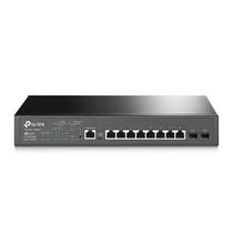 Switch TP-Link T2500G-10MPS - 8 Portas - 1000MBPS - Cinza