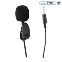 Microfone para Smartphone Lavalier BM-01 - Preto