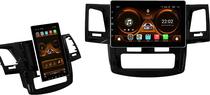 Multimidia Hetzer Argon Pro Android 12 Tela de 10,1" Toyota Hilux 2012/15 Ar Digital