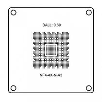 Bga Stencil PC NF4-4X-N-A3 B-0.60