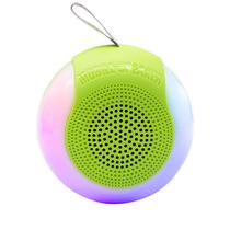 Caixa de Som / Speaker Mobile Light Modes MS-2234BT com Bluetooth / FM Radio / USB / LED Color Full / Recarregavel - Verde