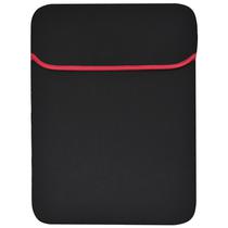 Capa para Notebook Microfins 15.6" - Preto / Vermelho