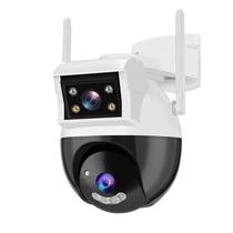 Camera de Seguranca Externa Inteligente Smart Outdoor Ball Machine IPC-Q20X6C-Weq / Microfone / Deteccao Humana / Visao Noturna / App Icsee - Branco
