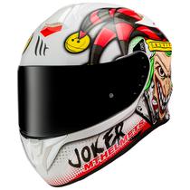 Capacete MT Helmets Targo Joker A0 - Fechado - Tamanho L - Gloss Pearl White