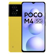Smartphone Xiaomi Poco M4 Global 5G 128GB 6GB Ram Dual Sim Tela 6.58" - Amarelo