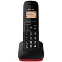 Telefone Sem Fio Panasonic KX-TGB310 com Identificador de Chamadas - Vermelho/Preto