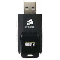 Pendrive Corsair Flash Voyager Slider X1 16GB USB 3.0 - Preto