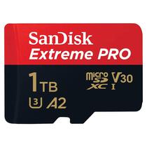 Cartao de Memoria Micro SD Sandisk Extreme Pro 1TB 
- (SDSQXCD-1T00-GN6MA)