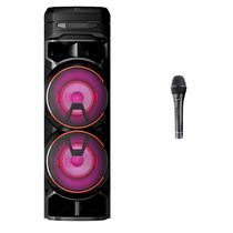 Torre de Som LG Xboom RNC9 Karaoke Star Super Bass Boost Iluminacao Multicolor (com Microfone) 220V - RNC9.Dperllk