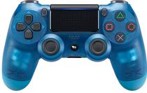 Controle Sem Fio PG Play Game Dualshock para PS4 - Blue Transparente