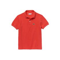 Camiseta Lacoste Polo Infantil Masculino PJ8549-5SX 08A  Vermelho
