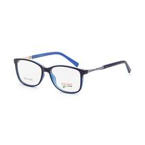 Armacao para Oculos de Grau Visard B2316-TR C8 Tam. 52-18-145MM - Azul e Preto