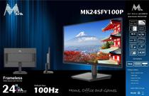 Monitor 24 Mtek MK24SFV100P Va 100HZ/HDMI/VGA/Black