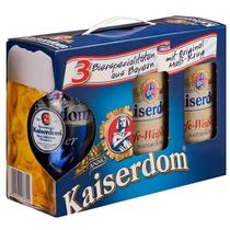 Bebidas Kaiserdom Cerveza Pack X3 c/Jarra 1L - Cod Int: 53928