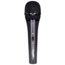 Microfone Ecopower EP-M103 - com Fio - 5M - Preto