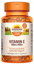 Sundown Naturals Vitamin e 180MG/400IU (100 Capsula Em Gel)