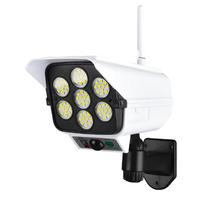 Camera de Seguranca Externa Inteligente CL-877A com Panel Solar / IP66 / Sensor de Movimento / Controle Remoto / 180W- Branco
