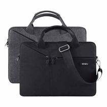 Case Wiwu City Commuter Bag p/ Laptop 17,3" (Preto Ou Cinza), Bolsa para Notebook
