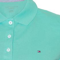 Camiseta Tommy Hilfiger Polo Feminina RM37678958-312 XS Verde Claro