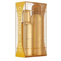 Perfume Kit Colour Me Gold Edp 100ML + Body Spray 150ML - Masculino
