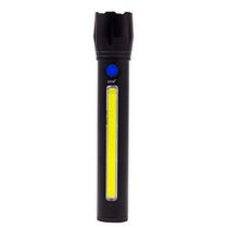 Lanterna Tatico LED Luo LU-181 USB Recarregavel / Impermeavel / Luz de Alimentacao - Preto