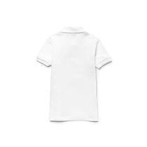 Camiseta Lacoste Polo Infantil Masculino PJ8549-001 04A  Branco