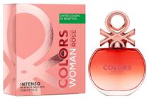 Perfume Benetton Colors Woman Rose Intenso Edt 80ML - Feminino