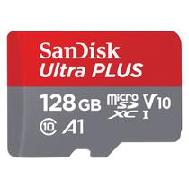 Cartao de Memoria Micro SD Sandisk Ultra 2X1 128GB / 140MBS / C10 - (SDSQUAB-128G-GN6MA)