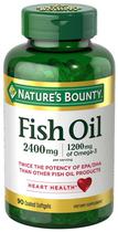 Ant_Natures Bounty Fish Oil 2400MG/1200MG Of OMEGA-3 90 Capsulas