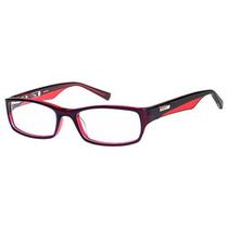 Armacao para Oculos de Grau Roxy Seeya EERJEG00006 - Vermelho/Preto