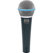 Microfone com Fio BLG BA-58 - Azul